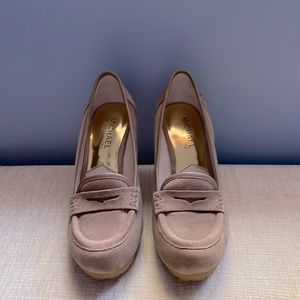Michael Kors Rory Suede Loafer Wedge